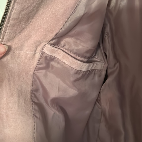 Phase two pink suede jacket - Picture 6 of 9